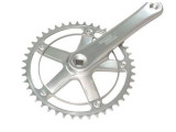 Шатуны Sturmey Archer FCT66 46T, для фикс. под квадрат, 170mm, 1/2"*1/8" серебр.